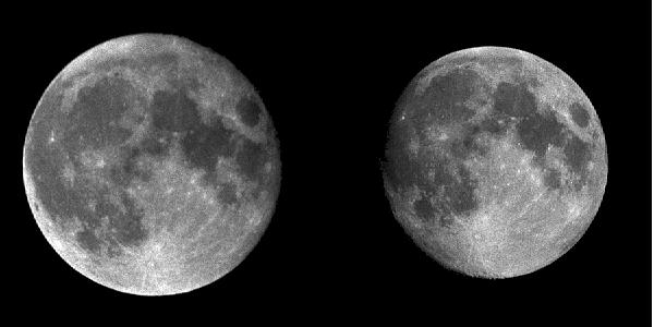 Moon at Perigee and Apogee